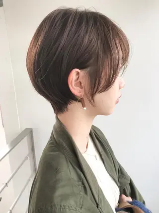 ショート カラー ショート/レイヤー なら石井知希のヘアスタイル