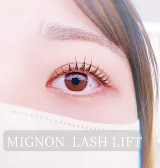 マツエク・マツパ MIGNON 当日予約のみのマツエク・マツパデザイン