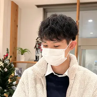 パーマ メンズ まなり See.のヘアスタイル