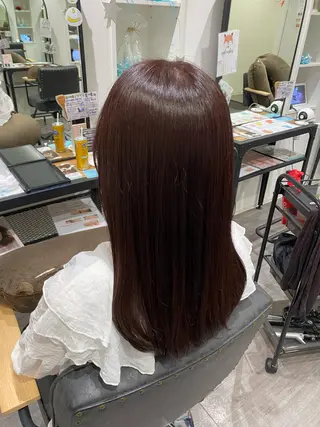 セミロング 大野 美紅のヘアスタイル
