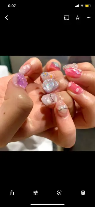 ネイル AO所属・RISAKO 艶髪モテヘア🎀府中のヘアスタイル