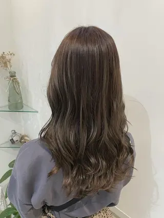 ロング カラー 極艶透明感カラー🐰 髪質改善/出雲つぐみのヘアスタイル