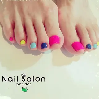 ネイル ペリドット えみのネイルデザイン