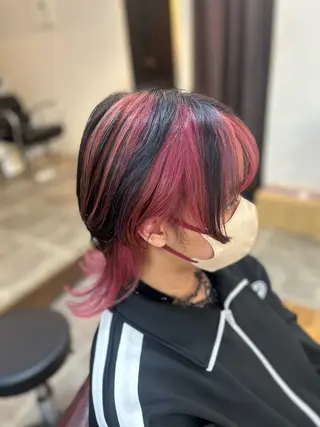 ショート カラー メンズ CECIL hair なんば店所属・メンズパーマ 艶髪☆店長☆有馬のヘアスタイル