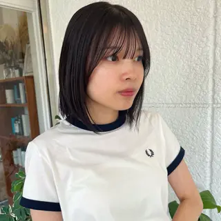 カラー bon ami所属・むかいやま なおのヘアスタイル