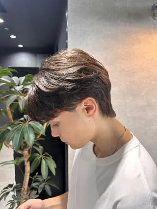 ショート パーマ メンズ 【メンズサロン】 BLUCK 横浜のヘアスタイル