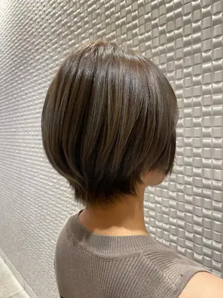 ショート カラー シャドールーツ美容師 篠原康太のヘアスタイル