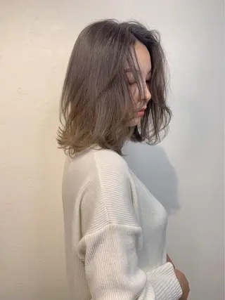 ミディアム 韓×中くびれヘア💋 髪質改善宇塚元哉💓のヘアスタイル