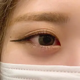 マツエク・マツパ 似合わせカット暖色 カラーhiyonaのヘアスタイル