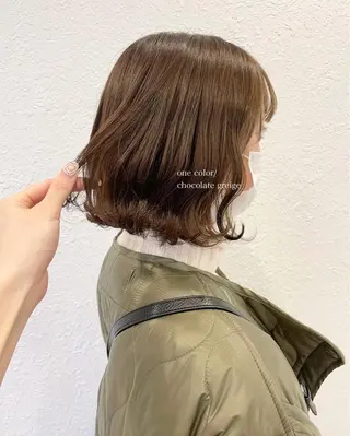 ミディアム カラー Parve  Mix /板野妃莉のヘアスタイル