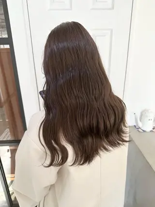 セミロング カラー 中目黒🌼 🌼ハナのヘアスタイル