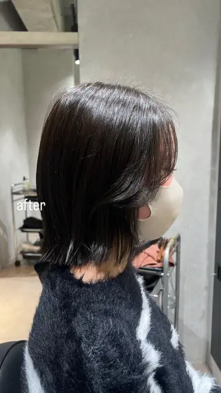 ショート 全席半個室north east阿佐ヶ谷店所属・かわなみ あんのヘアスタイル