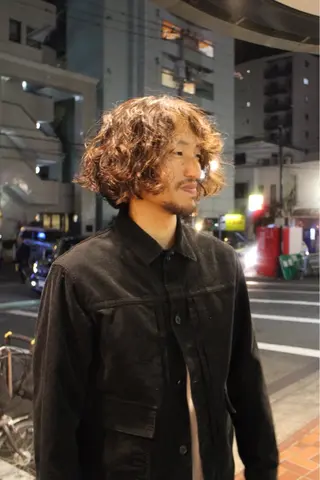 ショート パーマ カーリーパーマ/ 透明ｶﾗｰ/MIKUのヘアスタイル