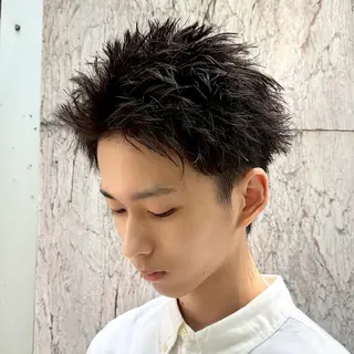 メンズ メンズ専門/パーマ 特化/栄/北出瑞貴のヘアスタイル