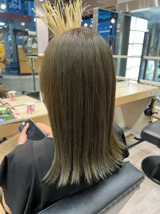 ミディアム カラー 🌞レイヤー×カラー 前川那津美🌞のヘアスタイル