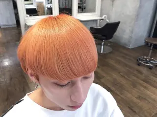 ショート カラー ヘアアレンジ 遠藤 拓馬のヘアスタイル