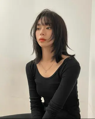 ミディアム stay she 荻窪所属・無料カット/咲美 似合わせカットのヘアスタイル
