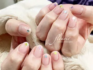 ネイル フルリール 【プライベートサロンのネイルデザイン