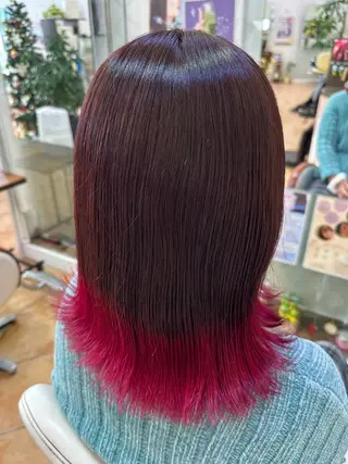 カラー PARIS PARI 西条店所属・廣藤 梨花のヘアスタイル