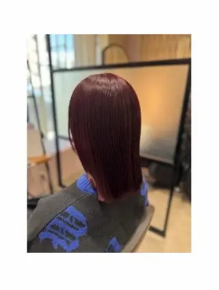 カラー 梶 瑞希のヘアスタイル