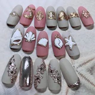 ネイル 奥園 良恵のネイルデザイン