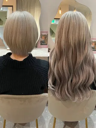 ロング エクステ＆ヘアセット Milaのヘアスタイル