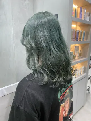 ロング カラー ウルフ🐺/ボブ ハイトーン🌈/増田のヘアスタイル