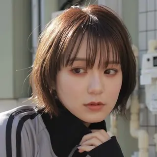 ショート 似合わせカラー/ えみな🍊✨️のヘアスタイル