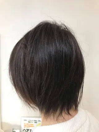 ミディアム 横田 尚登のヘアスタイル