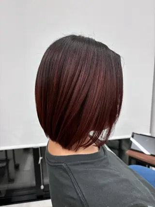 ミディアム カラー fika所属・鈴木 ちさきのヘアスタイル