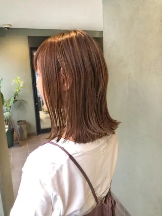 ミディアム カラー HIROKI ” stylistのヘアスタイル