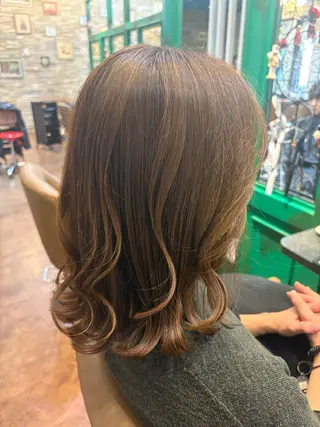 セミロング BENIHA  ︎︎のヘアスタイル