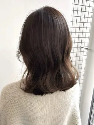 ミディアム カラー Large 都筑雅人のヘアスタイル