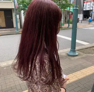 ロング カラー 似合わせカットカラー 🤍🎀honokaのヘアスタイル