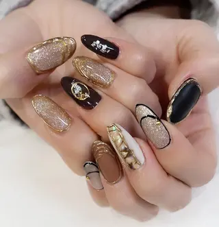 ネイル infinity skyのネイルデザイン