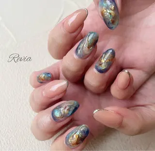 ネイル revia所属・ERI Nailistのネイルデザイン