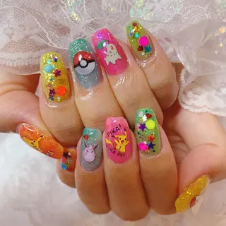 ネイル La neige* yuki 🥯🍑のネイルデザイン