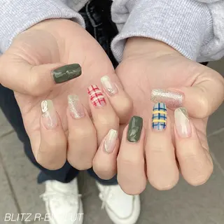 ネイル ☁️BLITZ 🎀笠原雪音🎀のネイルデザイン