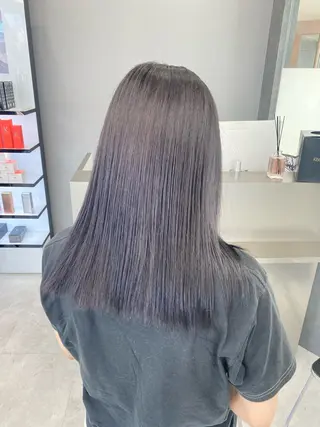 セミロング カラー🌈/カット /栄/misa👻のヘアスタイル