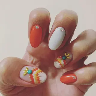 ネイル 大崎 奈々のネイルデザイン