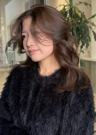 ロング DEAN 豊橋店所属・盛れるカットカラー DEAN豊橋店のヘアスタイル