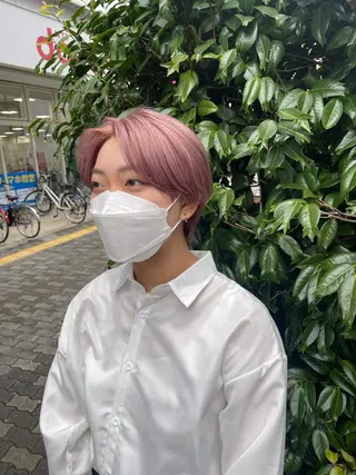 ショート ワンホンヘア ケラチン/Kaitoのヘアスタイル