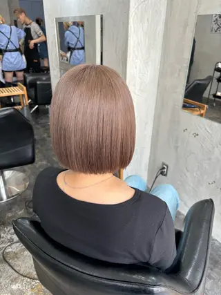 カラー MaisonHALU 松浦光咲のヘアスタイル