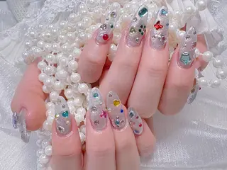 ネイル 🎀鈴音🎀 ワンホンネイルのネイルデザイン