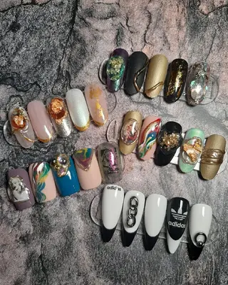 ネイル Nail Salon L'arc所属・💊大阪/心斎橋 moni🧠のネイルデザイン