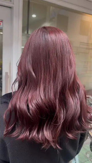 カラー 艶髪🥣透明感カラー 🫧前田奈津実のヘアスタイル