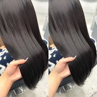 ロング ブリーチ無しダブル カラー🦕まどかのヘアスタイル