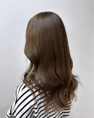 ロング カラー レイヤーカット/ 艶カラー/山内一暉のヘアスタイル