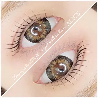 マツエク・マツパ eyelash  salon   ALICE所属・佐々木 由井のマツエク・マツパデザイン