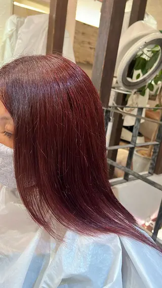 セミロング belle   表参道　terrace所属・抜きっぱなしブロンド /ハイトーン/カナタのヘアスタイル